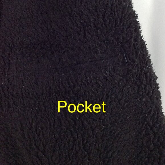 Vintage Levis Denim Jacket Sherpa Type 3 Trucker Mens Size Large Black 80s 90s - Picture 8 of 11